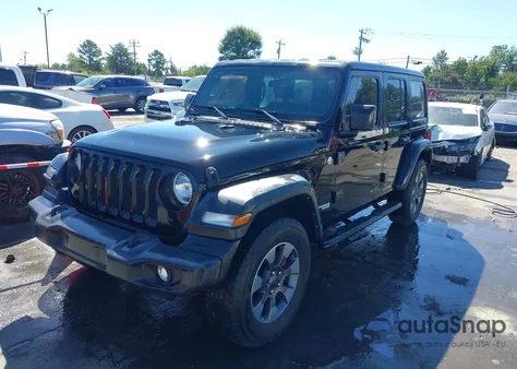 2021 Jeep Wrangler Unlimited Sport S 4X4 из США, поврежденный, VIN 1C4HJXDN0MW685473